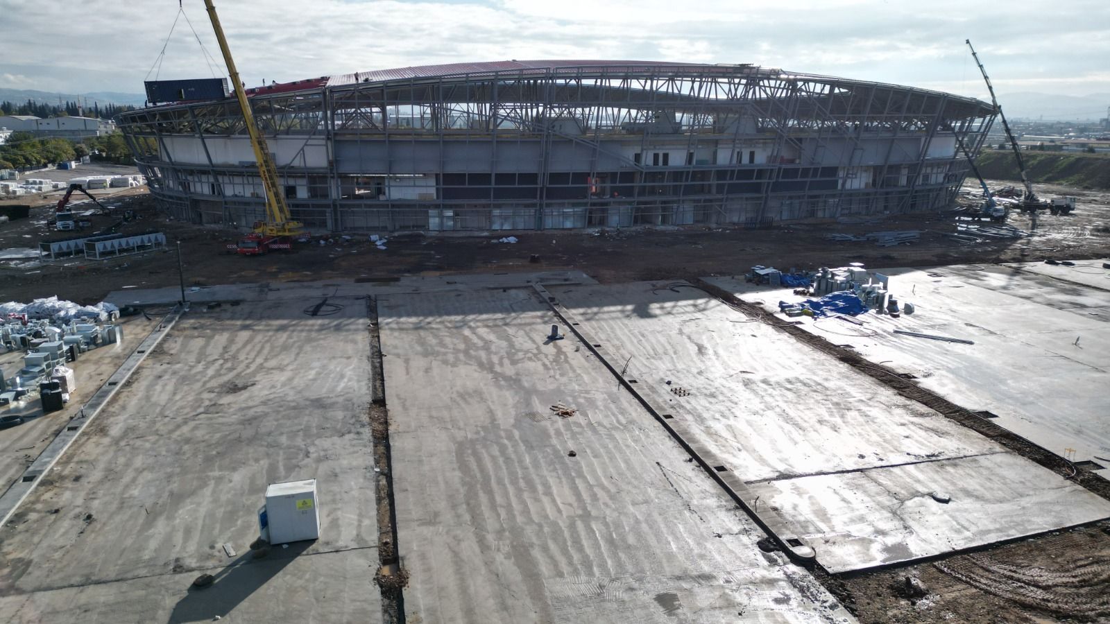Kahramanmaraş’ın Yeni Stadında Tribünler Tamamlandı! İşte Son Durum (4)