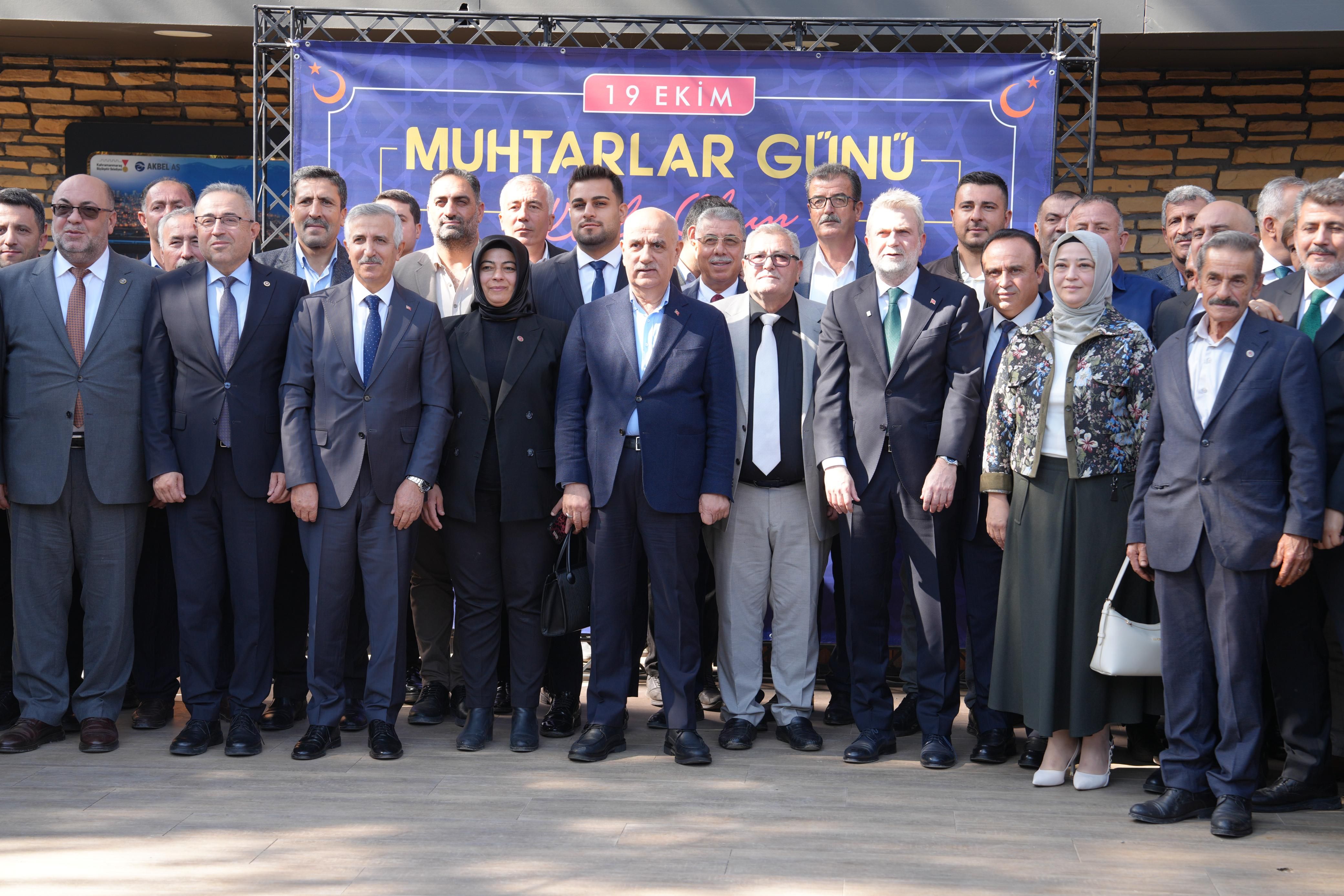 Kahramanmaraş’ta 19 Ekim Muhtarlar Günü Kutlandı (1)