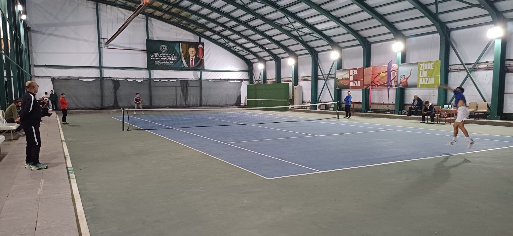 Kahramanmaraş’ta 257 Sporcu Kortta Şampiyonluk Için Yarıştı (1)