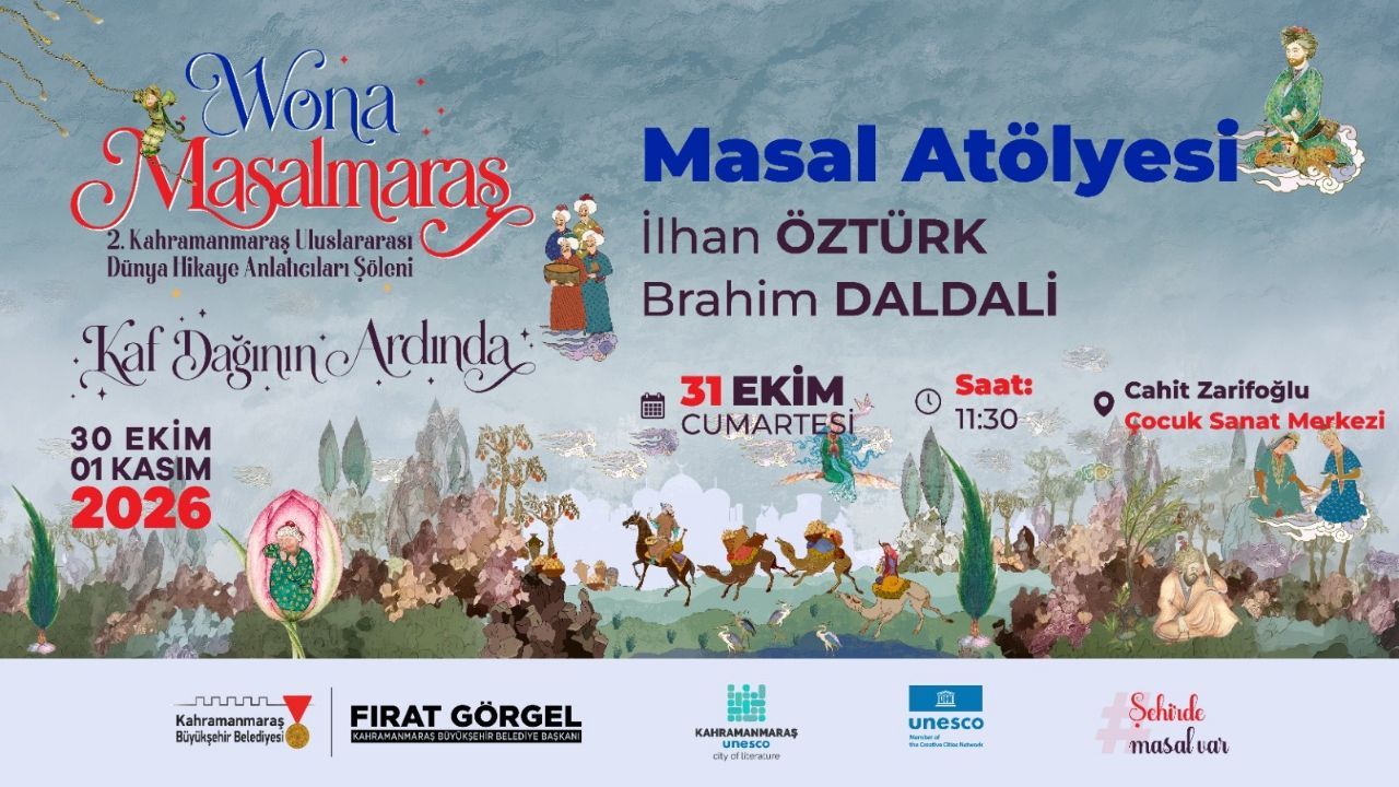 Kahramanmaraş'ta 3 Gün Sürecek Hikâye Şöleni Başlıyor! (10)