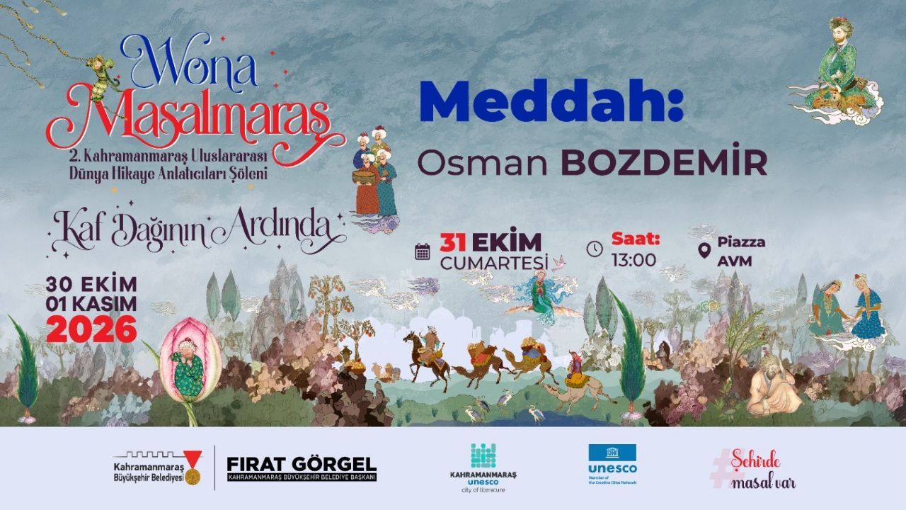 Kahramanmaraş'ta 3 Gün Sürecek Hikâye Şöleni Başlıyor! (12)