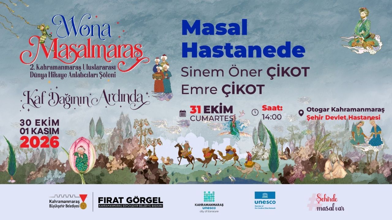 Kahramanmaraş'ta 3 Gün Sürecek Hikâye Şöleni Başlıyor! (14)