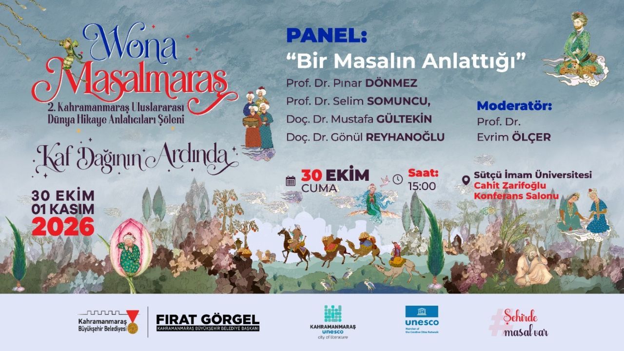 Kahramanmaraş'ta 3 Gün Sürecek Hikâye Şöleni Başlıyor! (2)