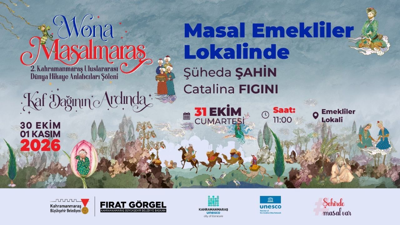 Kahramanmaraş'ta 3 Gün Sürecek Hikâye Şöleni Başlıyor! (5)