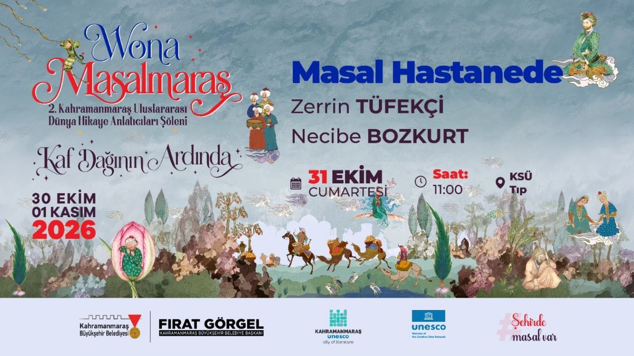 Kahramanmaraş'ta 3 Gün Sürecek Hikâye Şöleni Başlıyor! (6)