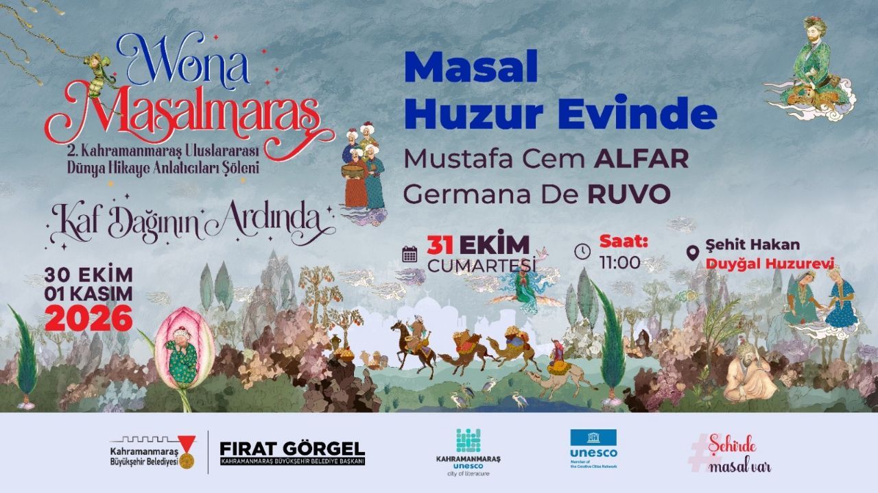 Kahramanmaraş'ta 3 Gün Sürecek Hikâye Şöleni Başlıyor! (7)