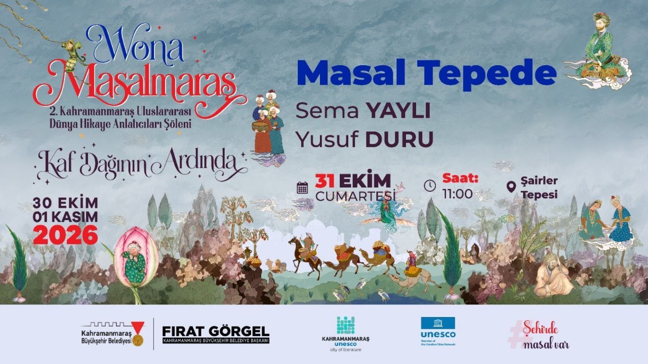 Kahramanmaraş'ta 3 Gün Sürecek Hikâye Şöleni Başlıyor! (8)