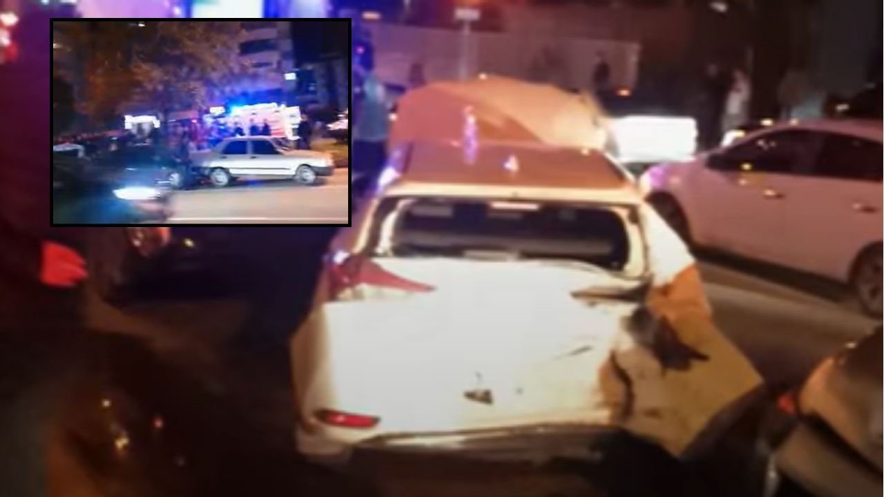 Kahramanmaraş’ta 5 Araç Birbirine Girdi: 4 Yaralı