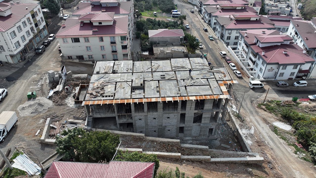 Kahramanmaraş'ta 60 Milyon Tl'lik Gündüz Bakımevi Yükseliyor! İnşaatta Sona Yaklaşıldı (1)