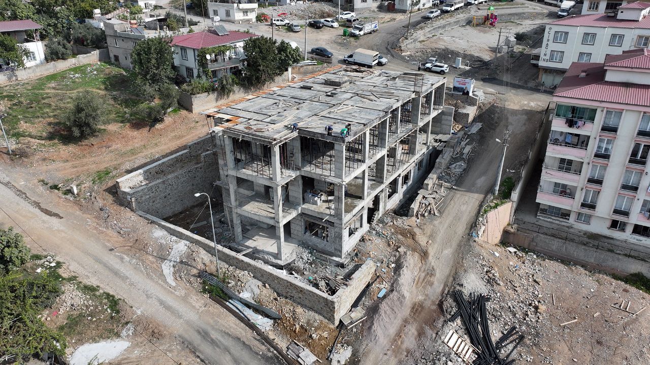 Kahramanmaraş'ta 60 Milyon Tl'lik Gündüz Bakımevi Yükseliyor! İnşaatta Sona Yaklaşıldı (3)