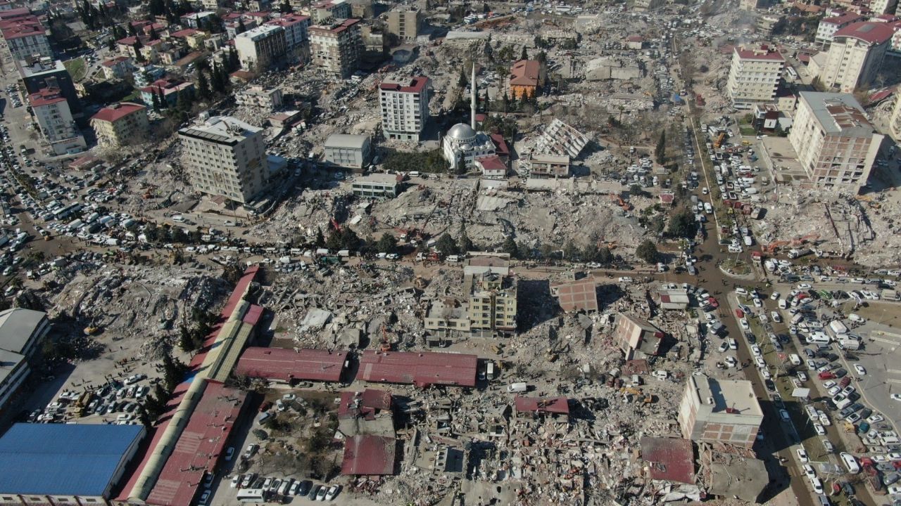 Kahramanmaraş'ta Aynı Yerin 4 Yıl Arayla Çekilen Görüntüleri (1)