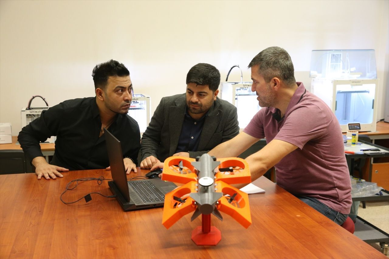 Kahramanmaraş'ta Kuş Görünümlü Roket Dron Patent Aldı (4)