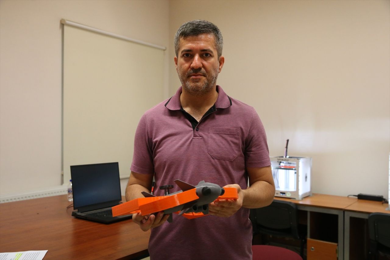 Kahramanmaraş'ta Kuş Görünümlü Roket Dron Patent Aldı (6)