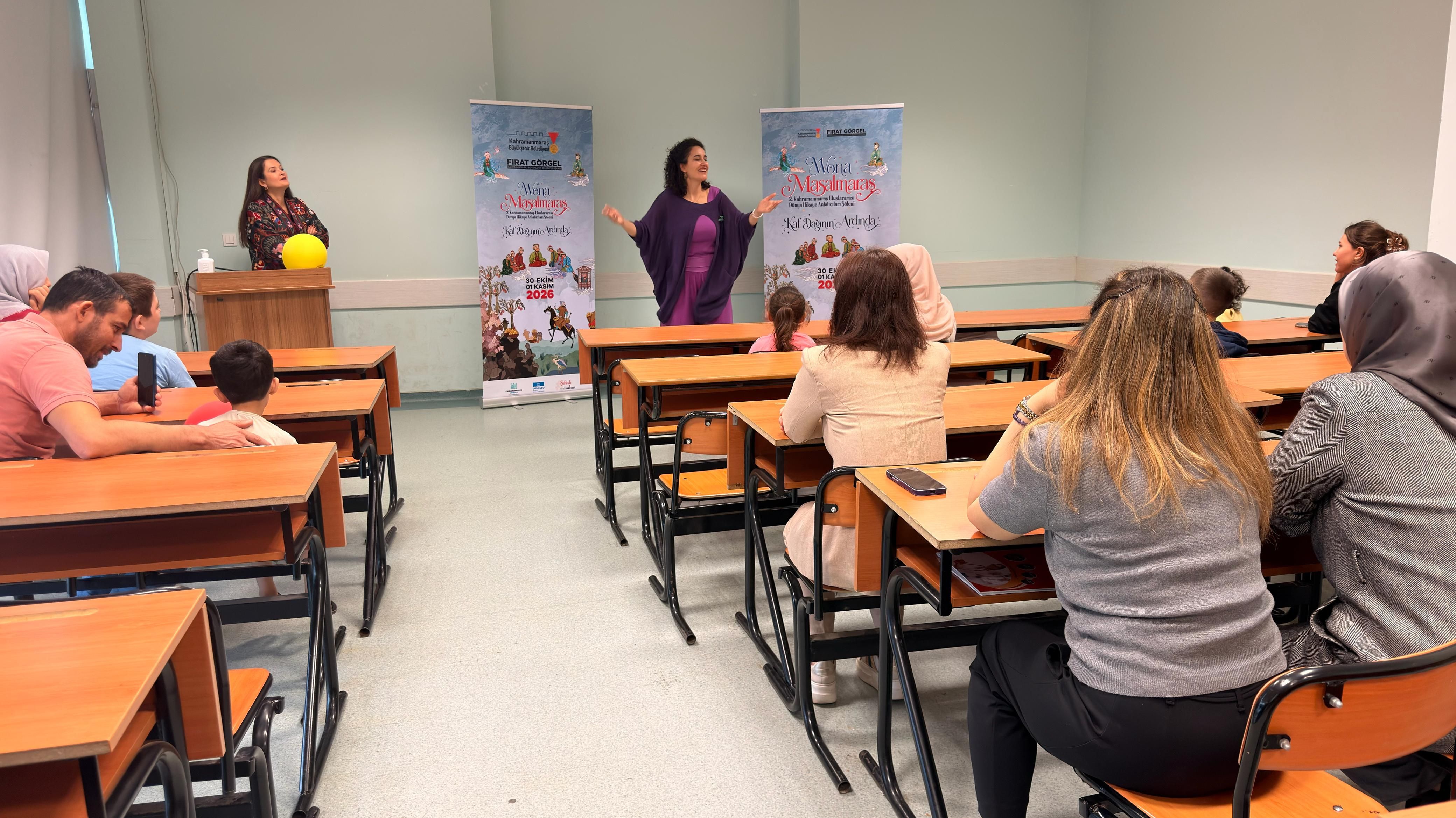 Kahramanmaraş’ta Masallar Şehri Sardı! Hikâyeler Her Yerde Anlatılıyor (16)