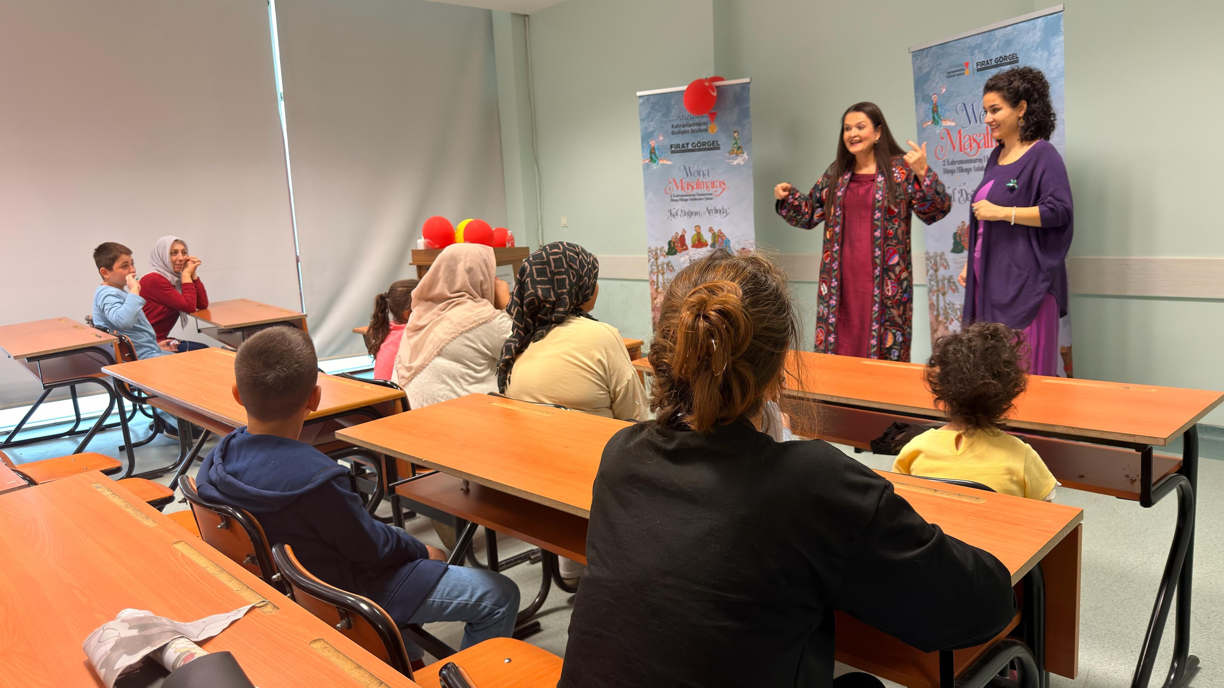 Kahramanmaraş’ta Masallar Şehri Sardı! Hikâyeler Her Yerde Anlatılıyor (2)