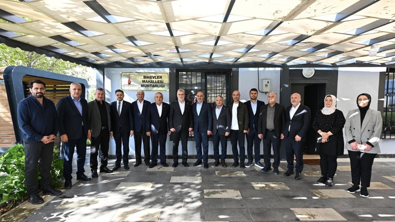 Kahramanmaraş'ta muhtarlarla istişare buluşması