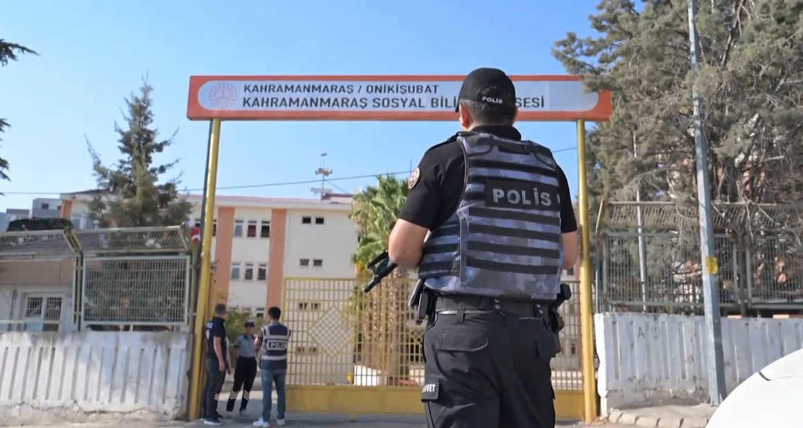Kahramanmaraş’ta öğrenciler için güvenlik seferberliği