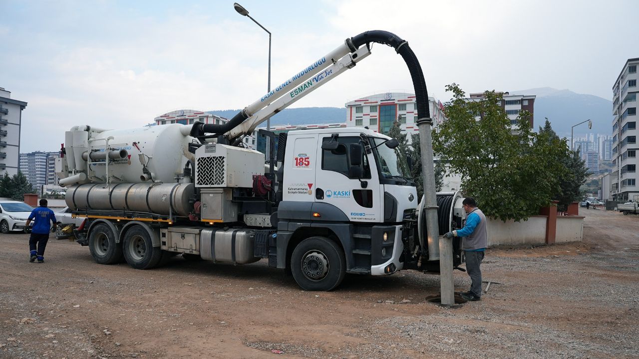 Kahramanmaraş'ta Sağanak Yağış Öncesi Kaski̇ Ekipleri Harekete Geçti (4)