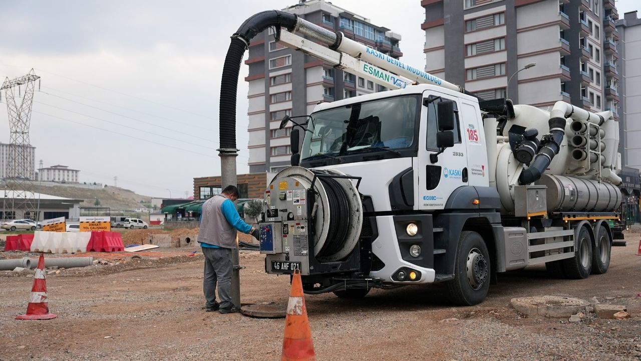 Kahramanmaraş'ta Sağanak Yağış Öncesi Kaski̇ Ekipleri Harekete Geçti (5)