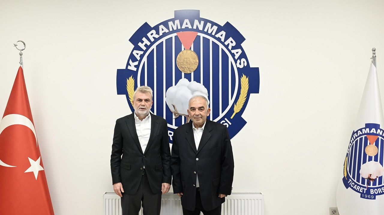Kahramanmaraş'ta yeniden başkan seçilen Mustafa Narlı'ya Fırat Görgel'den ziyaret