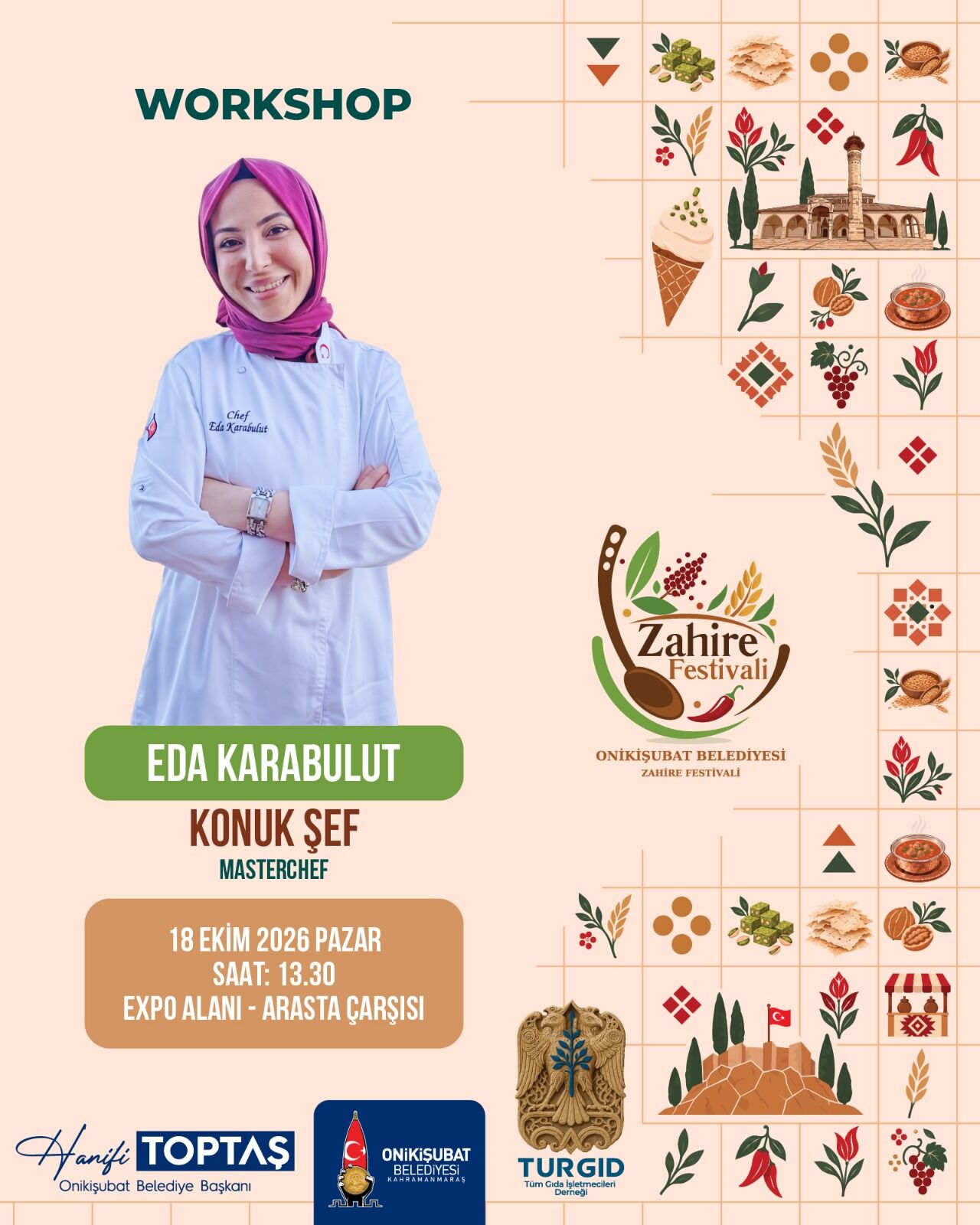 Masterchef Eda Karabulut Ve Hatice Nur Ege Kahramanmaraş'a Geliyor! (2)