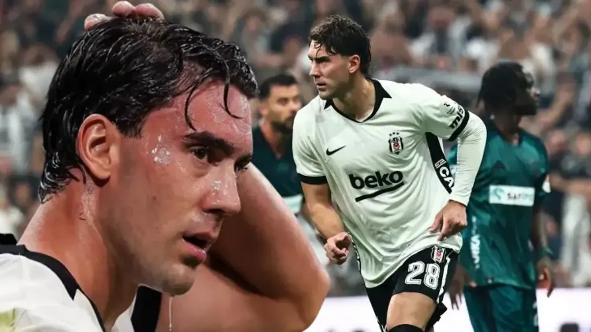 Vlahovic Hoffenheim-Beşiktaş Maçında Sakat mı, Cezalı mı  Neden Yok?